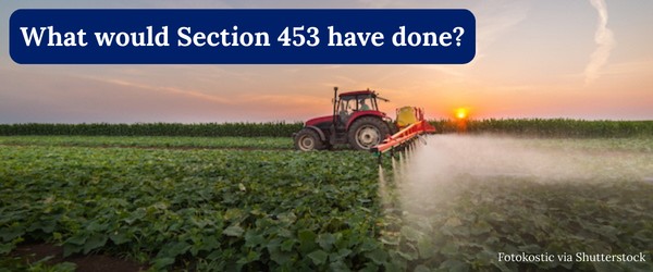 What would Section 453 have done?